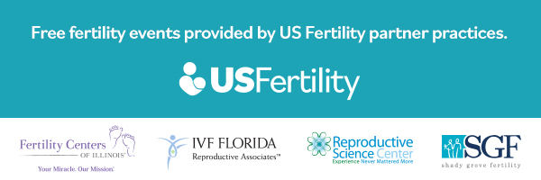 Free fertility events provided by US Fertility partner practices