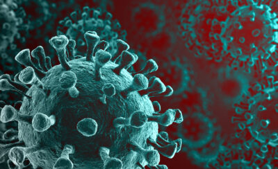 Microscopic view of COVID-19 virus | Reproductive Science Center of the San Francisco Bay Area