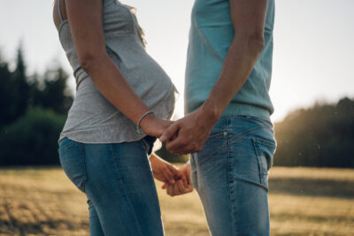 couple holding hands hopeful to restart fertility cycles | Reproductive Science Center of the SF Bay Area